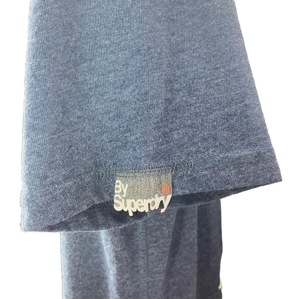 Superdry |‎ Men’s Large | “Original Superdry Number 1 Co” Blue Crewneck T-Shirt - Picture 7 of 11